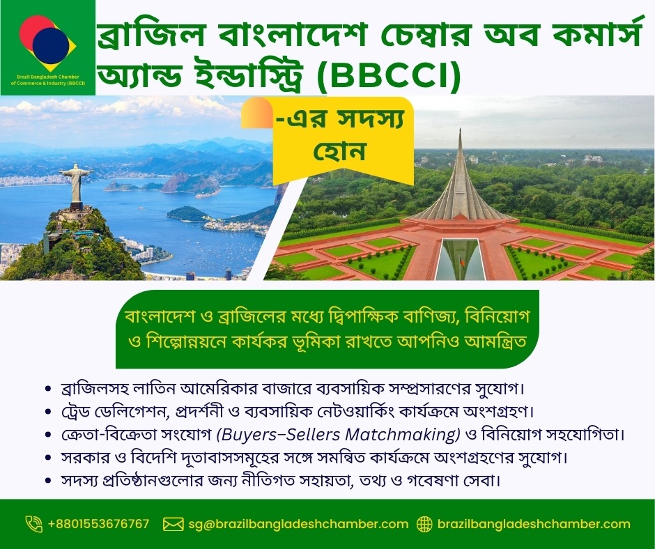 Investment Opportunities in Bangladesh & Brazil for Each Other